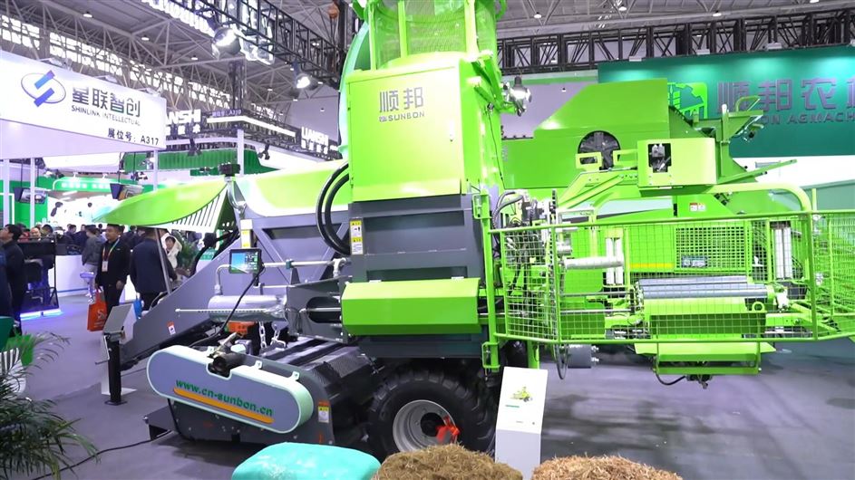 2025國際農(nóng)機展順邦展品推薦——9YFZ-1.7型秸稈飼料打捆機