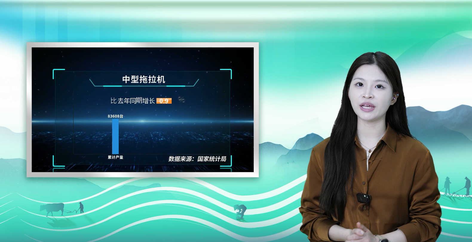 2026年一季度我国拖拉机产量及进出口情况