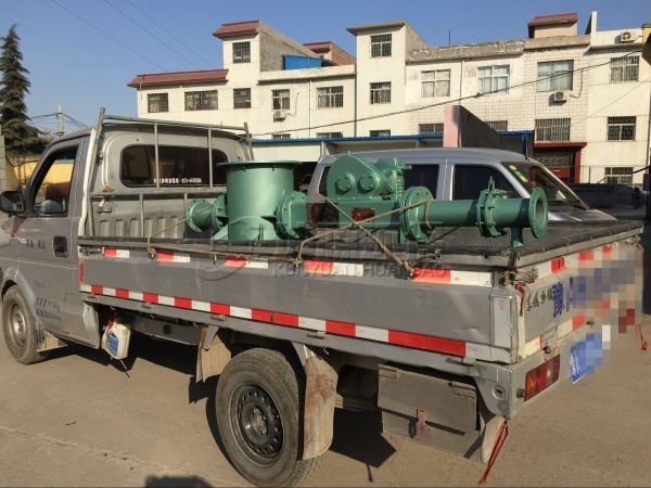 粉體輸送設備發貨現場